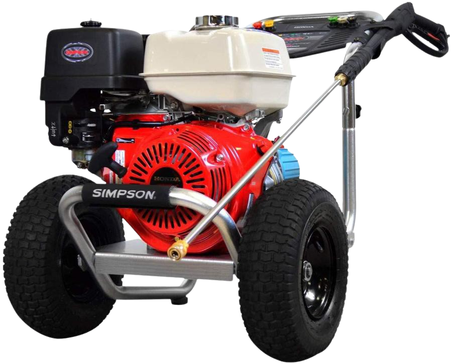 simpson aluminum pressure washer