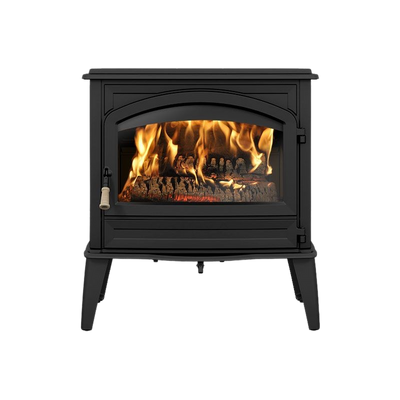 Drolet Cape Town 1800 EPA Certified 2,000 Sq. Ft. Cast Iron Wood Stove On Legs New