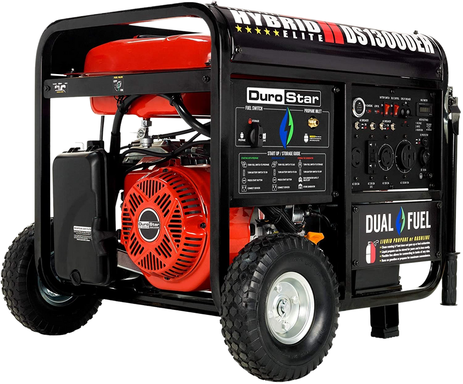 DuroMax / DuroStar DS13000EH 10500W/13000W Electric Start Dual Fuel Ge