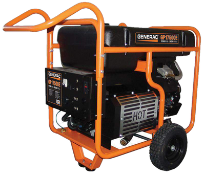 Generac GP17500E 17500W/26250W Gas Generator Electric Start New