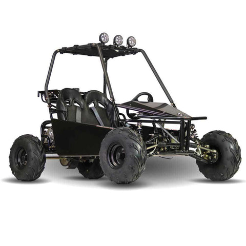 Kandi Kd 125gkm 2 125cc 2 Seat Off Road Gas Go Kart Black New