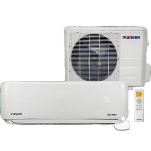 Pioneer WYS009AMFI19RL 9000 BTU 19.5 SEER 115V Ductless Mini-Split Air Conditioner Heat Pump System Full Set New