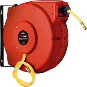 ReelWorks GUR016 Mountable Retractable Air Hose Reel 3' Lead-In