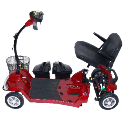 Shoprider 7A Escape 4-Wheel Portable Mobility Scooter New Red