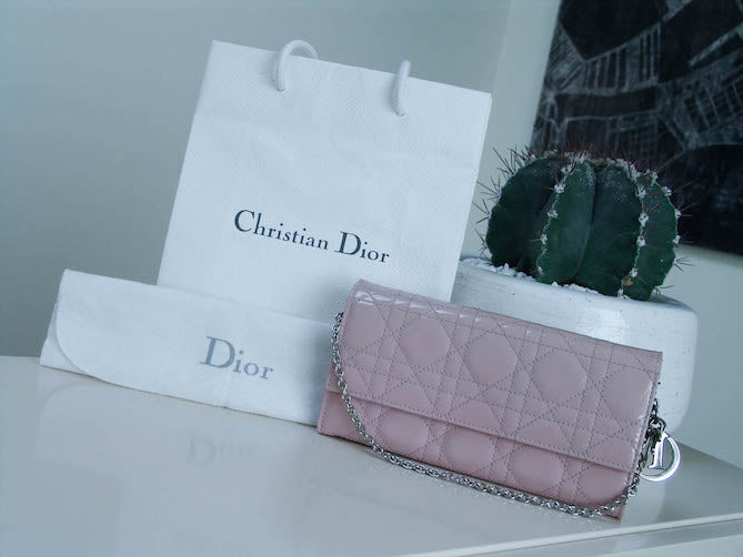 lady dior clutch