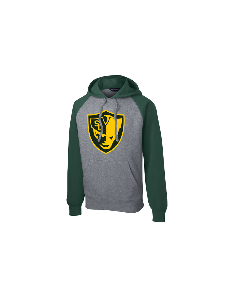 custom colorblock hoodie