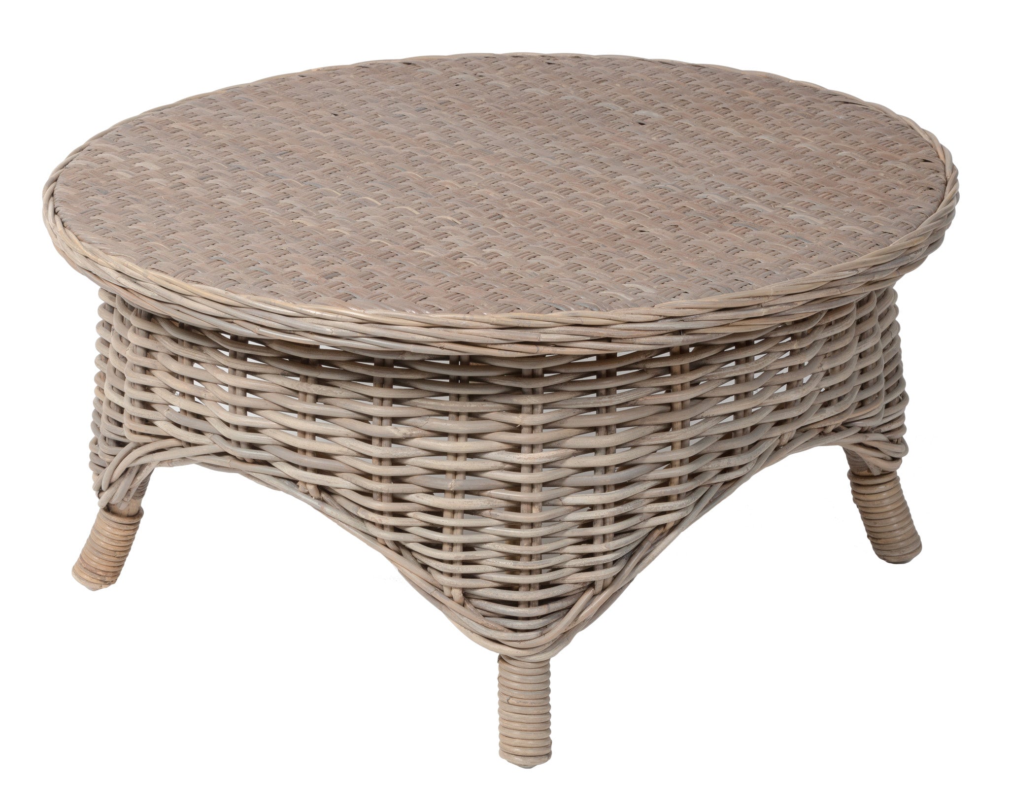 Conservatory Coffee Table - Designer Wicker by Tribor