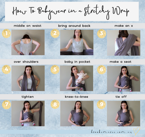 baby sling wrap instructions