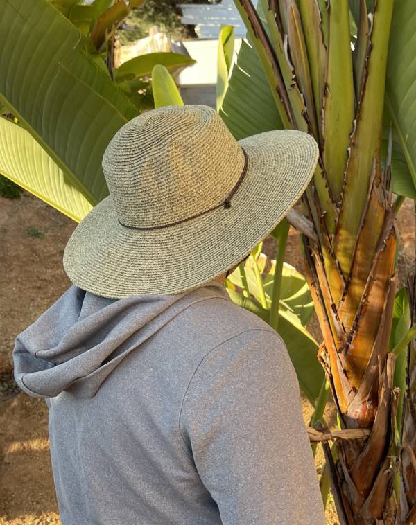 Diego Chin Strap Straw Hat For Men