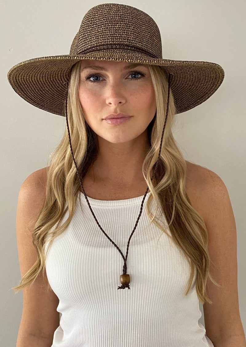 Wide-Brim Straw Sun Hat For Women, 47% OFF