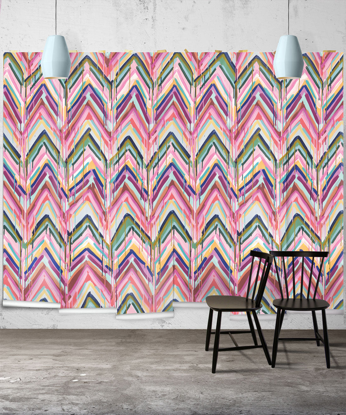 Tiff Manuell Collaboration with Milton and King | Beautiful Wallpaper