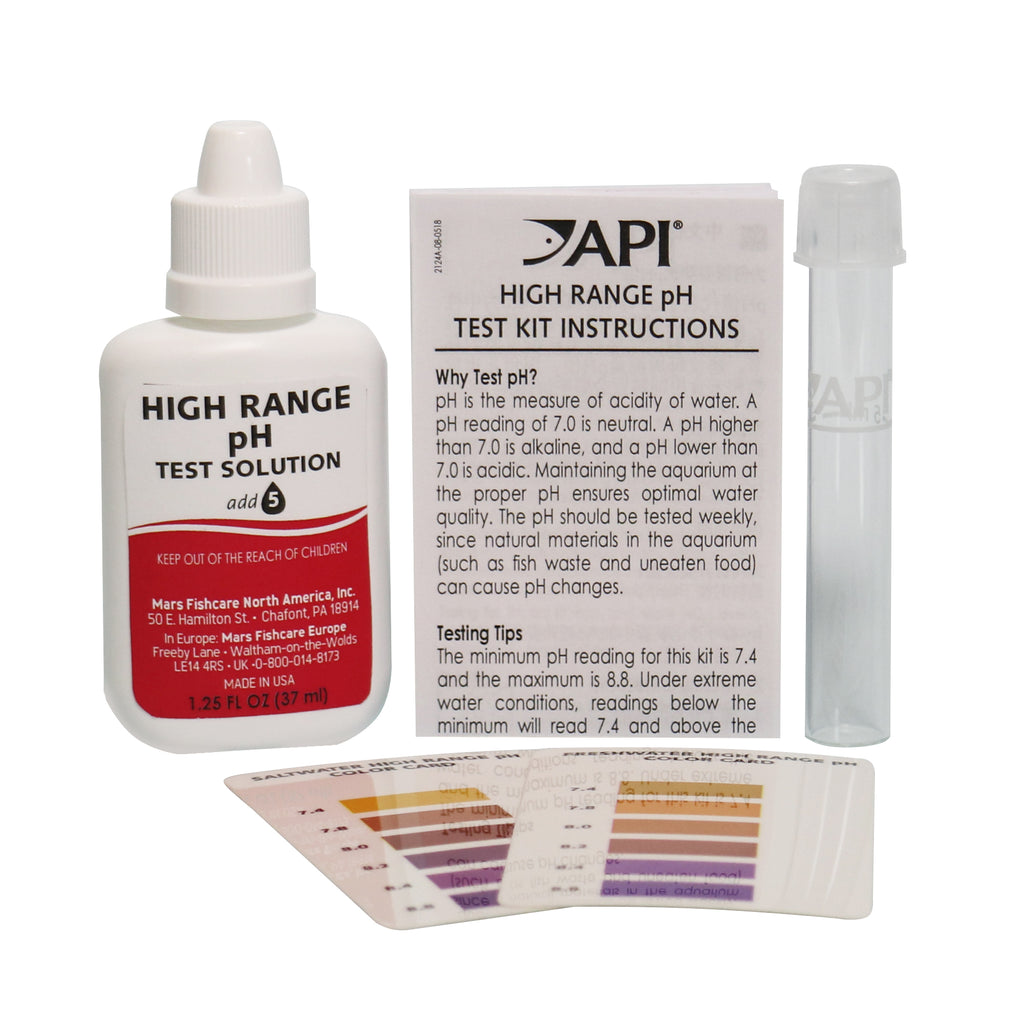 schetsen Cadeau schakelaar API High Range pH Test Kit on sale today for $ 9.49 