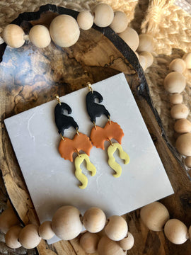 Hocus Pocus Clay Earrings