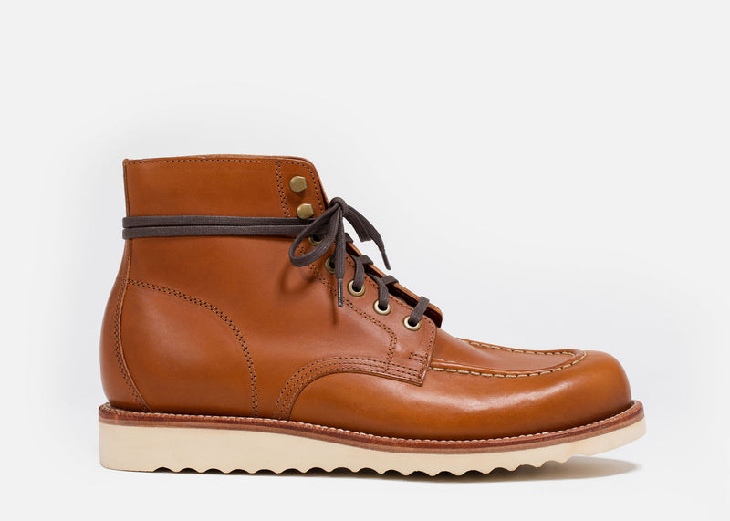 ARGO leather cut-out boots