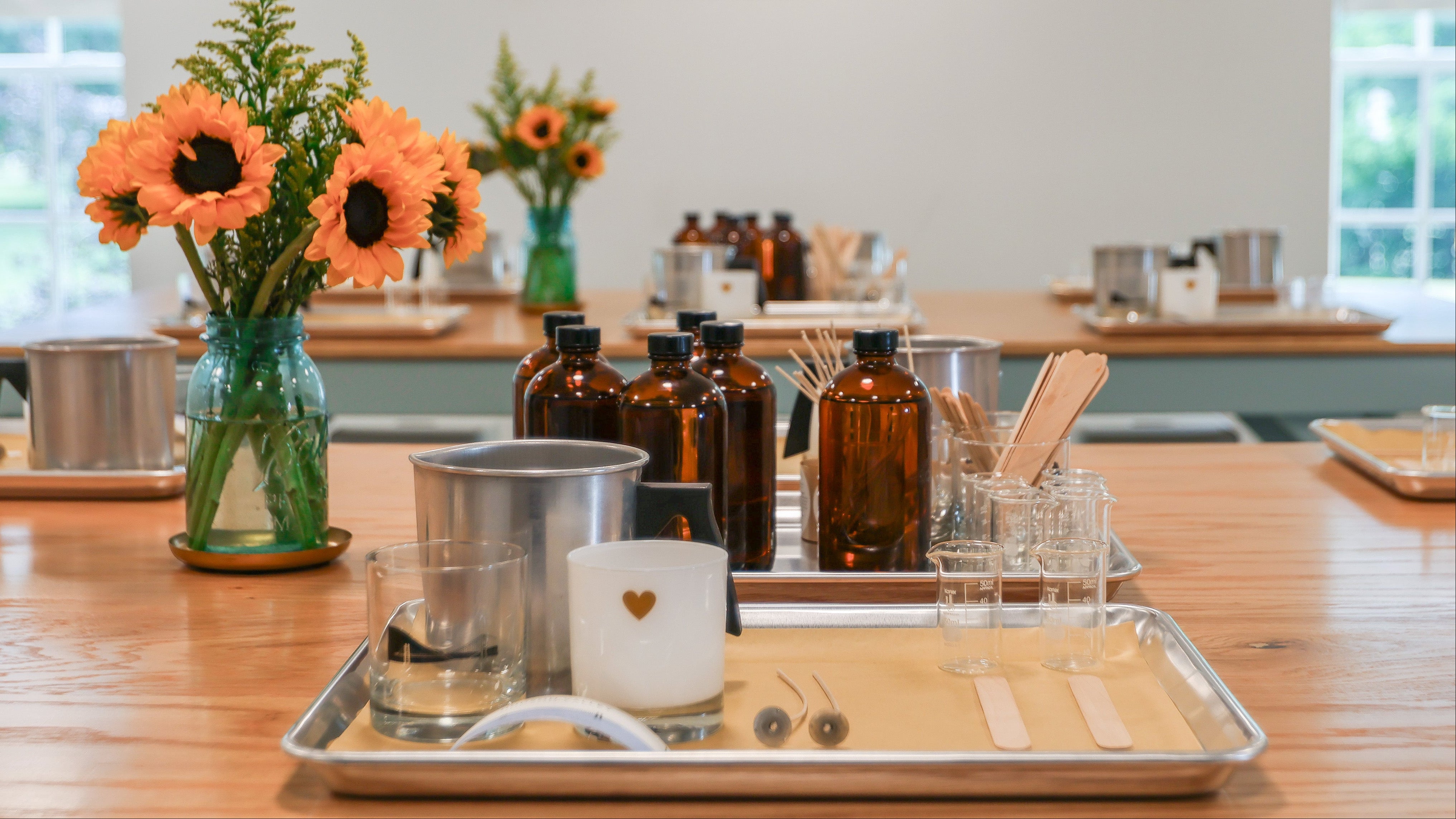 Candle-Making Class Warwick New York Hudson Valley_Scripted Fragrance_Birthday Party Corporate Event Team Building_Close Up of Candle Workshop