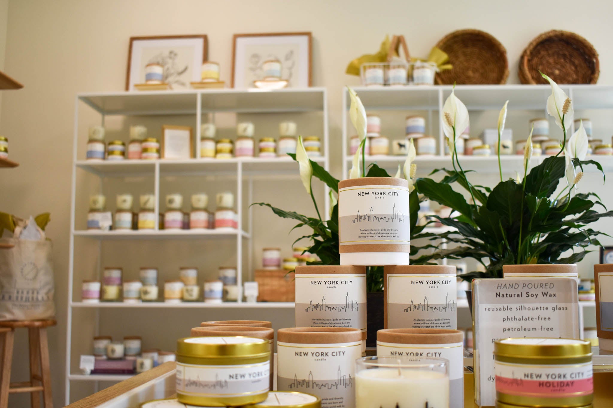 Scripted Fragrance Candle Store in Warwick New York Hudson Valley Near NYC