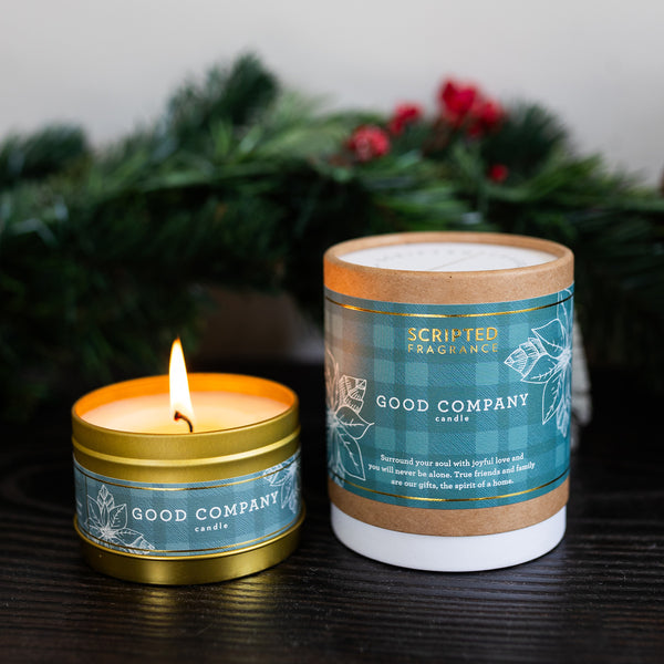 Good Company Holiday Soy Candle_Scripted Fragrance