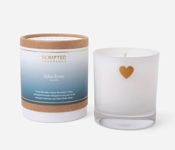Lake Lover Soy Candle | Scripted Fragrance