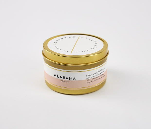 Alabama State Soy Candle