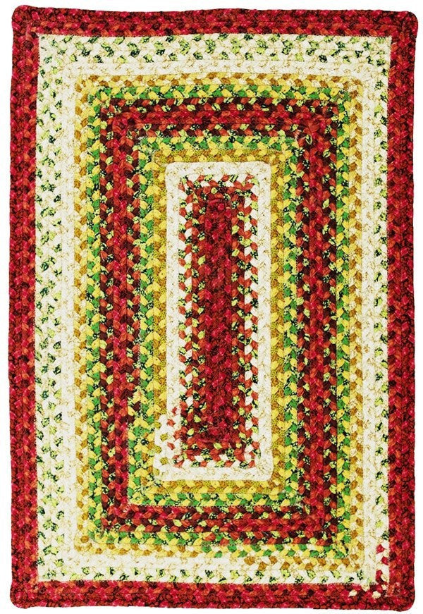 Homespice Decor Santa Fe Sunrise Cotton Braided Rug