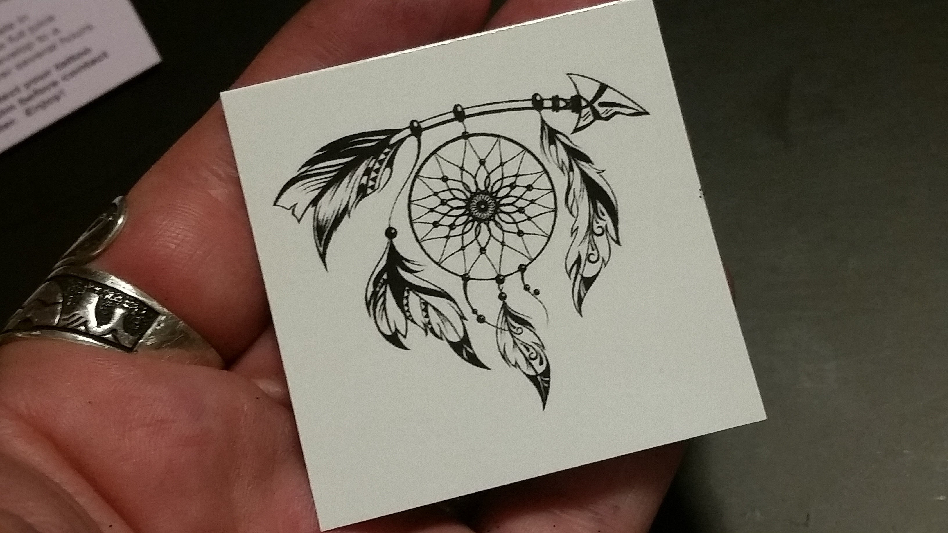 Aftercare cards for customers – Nature's Body Art