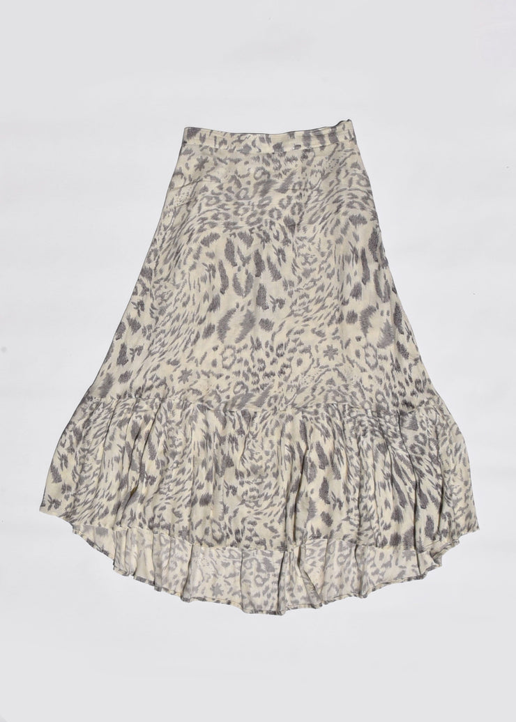 Joni Midi Skirt - Faded Leopard | DEAD PRETTY – Dead Pretty