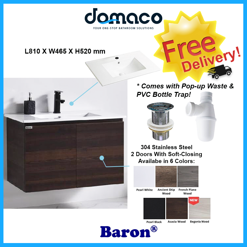 Baron A108 Basin Cabinet domaco.com.sg