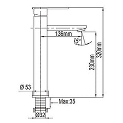 NTL Basin Mixer Tap 2002B - Domaco.com.sg