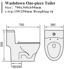 Toilet Bowl Package domaco.com.sg