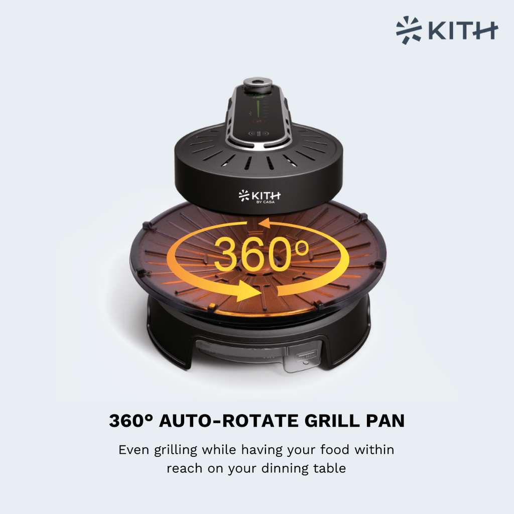 Kith Smokeless BBQ Grill SBG-KC-B1 (Knob Control) domao.com.sg