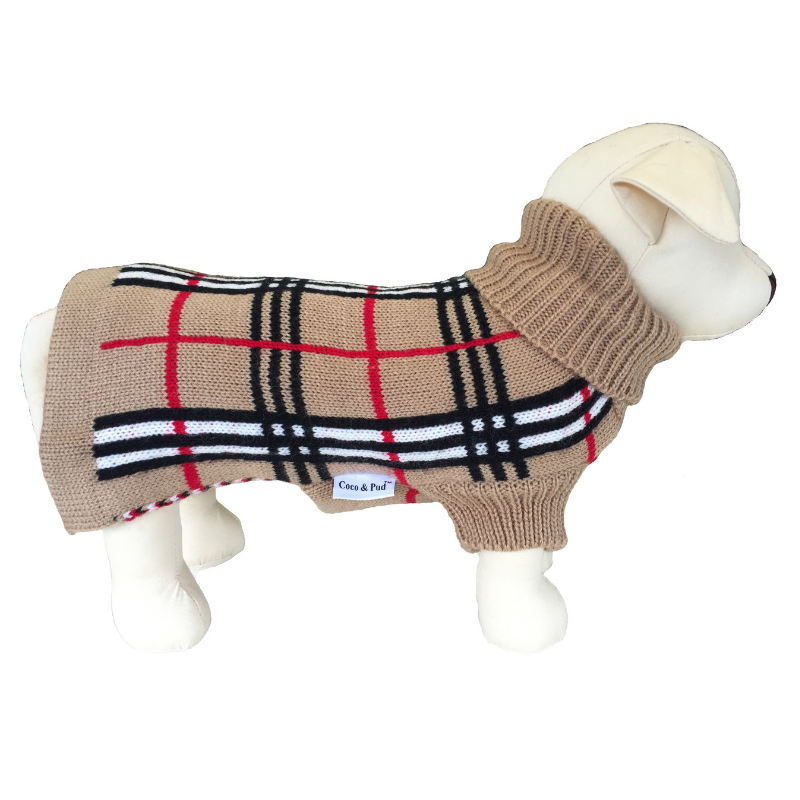 burberry dog sweater
