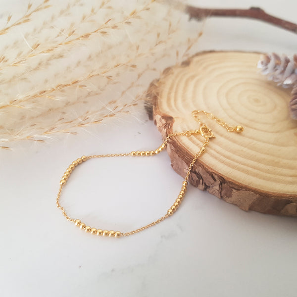 Gold Bracelets for Woman, Dainty Gold Bracelet, Chain Bracelet, Simple  Jewelry, Gift for Her, Stacking Bracelets, Tarnish Resistant Bracelet 