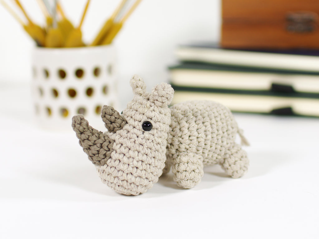 Crochet Rhino - Free Amigurumi Pattern • Craft Passion