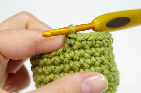 invisible single crochet increase