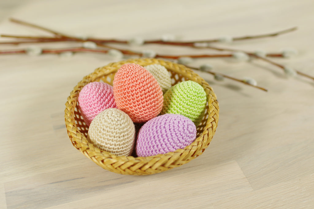 Free crocheted Easter egg pattern