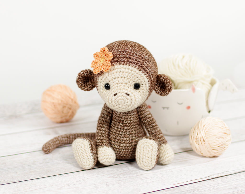 Amigurumi Monkey Crochet Pattern