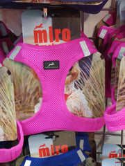 Miro & Makauri Bright Pink Step In Vest Harness 