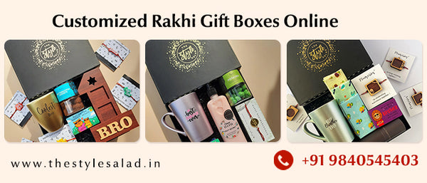 Customized Rakhi Gifts Boxes