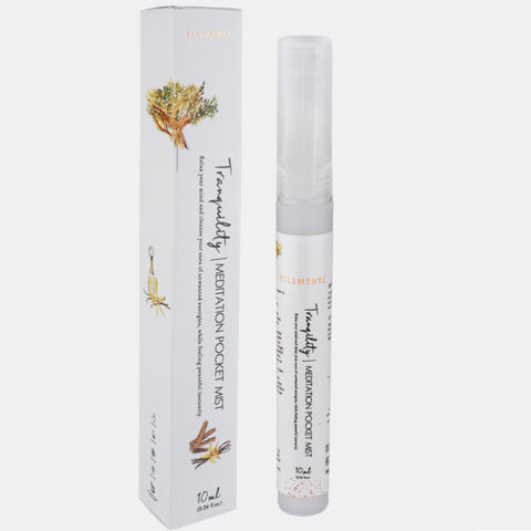 Tranquility Meditation Mist - Relax essential oils