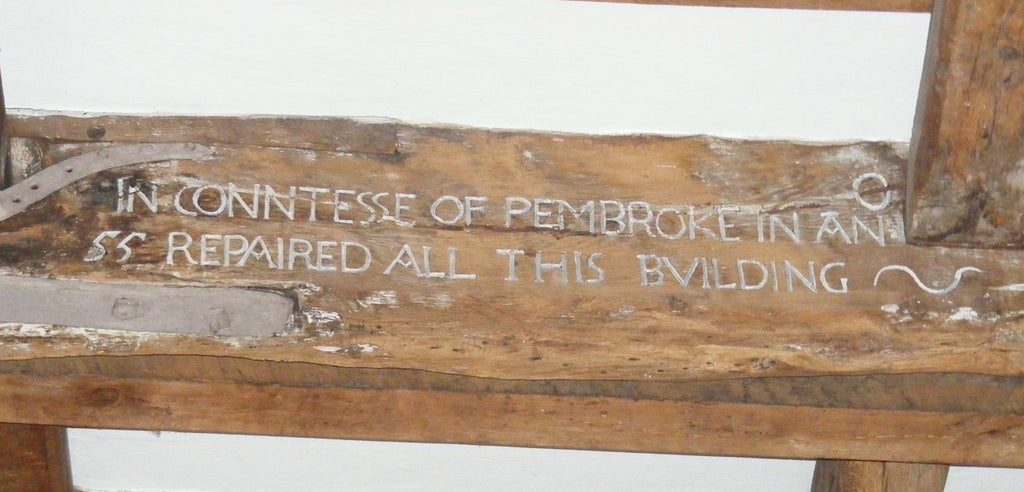 Carving from inside St Lawrence's Church, Appleby-in-Westmorland, England