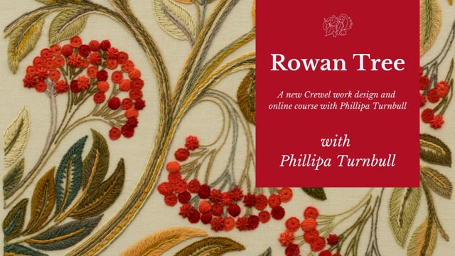 Rowan Tree Kit  The Crewel Work Company