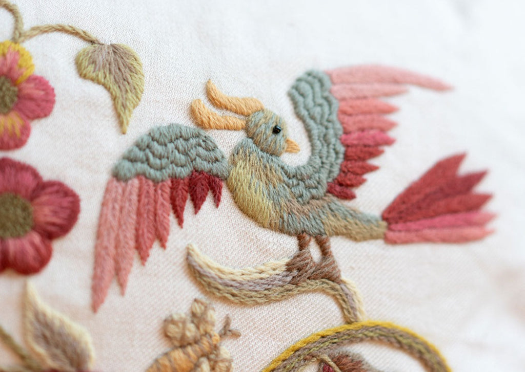 The Crewel Work Company ~ Elizabethan Scrolls Crewel Embroidery Kit