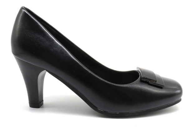 Pierre Dumas Noella-2 Women Slip On Heel Shoe Black-MT – GIZMOS AND GADGETS