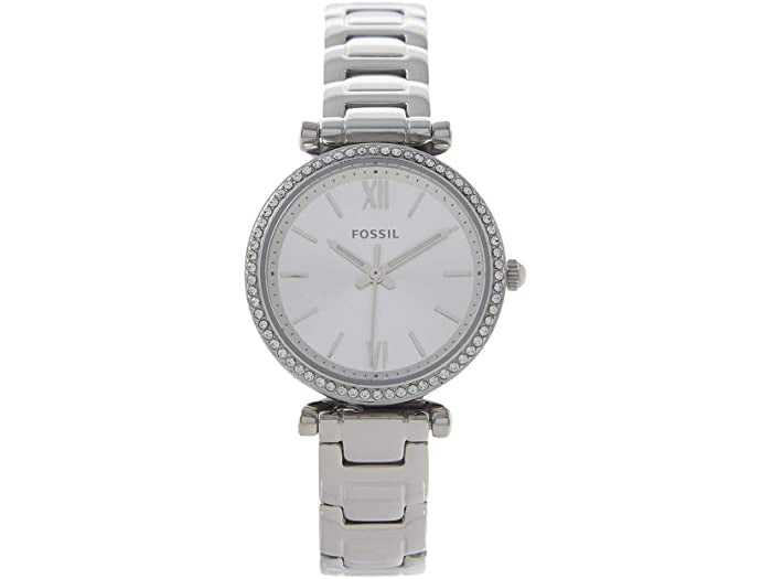 Fossil ES4956 Women Carlie Mini Three-Hand Stainless Steel Watch ...