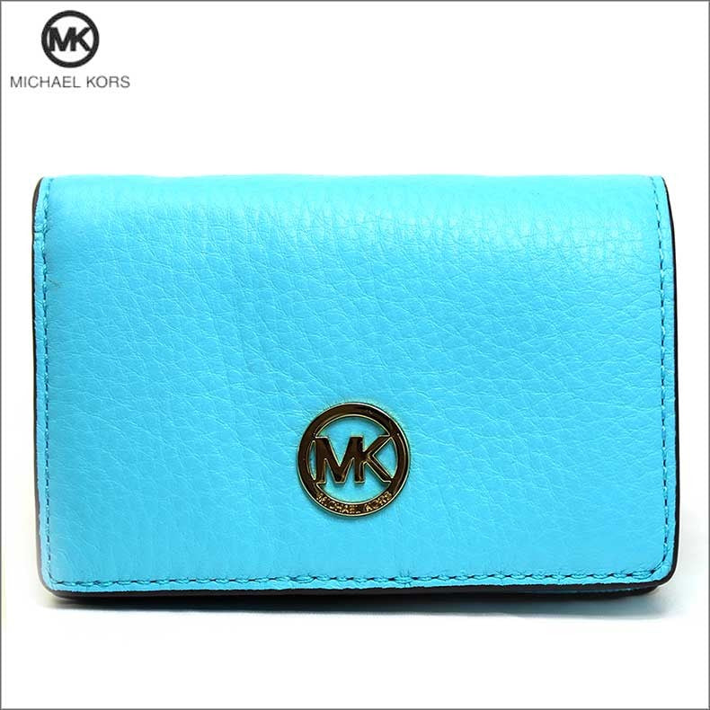 michael kors wallet teal