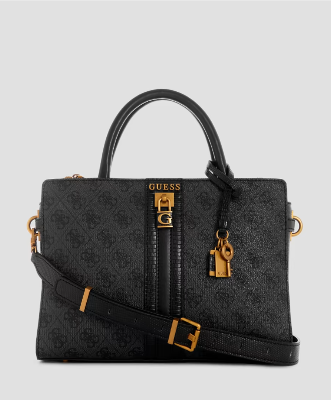 Guess Ginevra Logo Elite Society Satchel – GIZMOS AND GADGETS