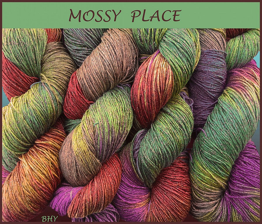 Forest Edge merino beaded wool yarn – Blue Heron Yarns