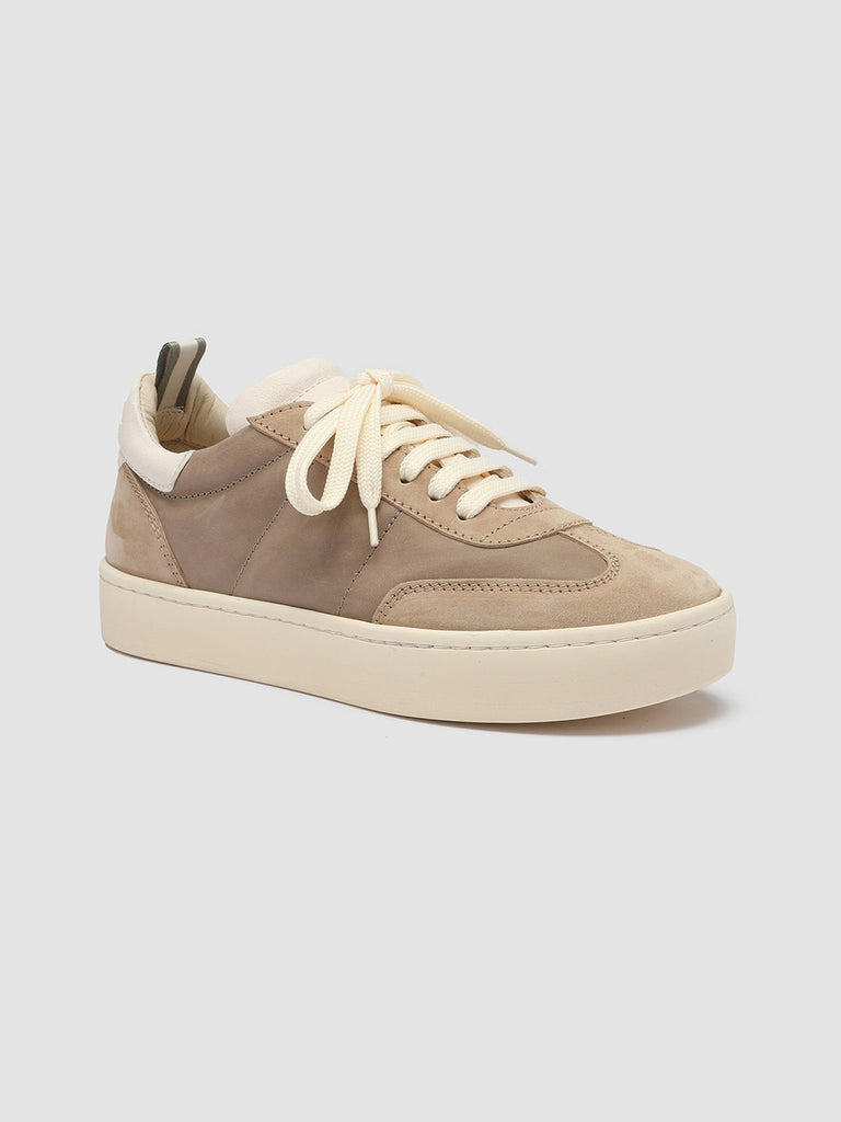 KOMBINED 103 - Leather and suede sneakers