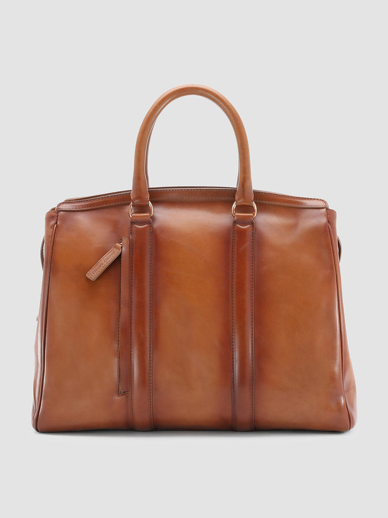 Men's Canvas and Leather Tote Bag: QUENTIN 013 – Officine Creative EU