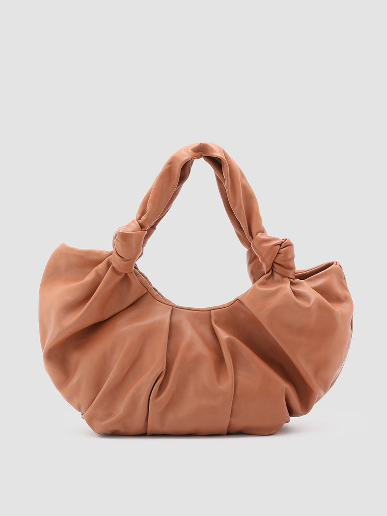Women's Green Leather Clutch Bag: HELEN 12 – Officine Creative EU